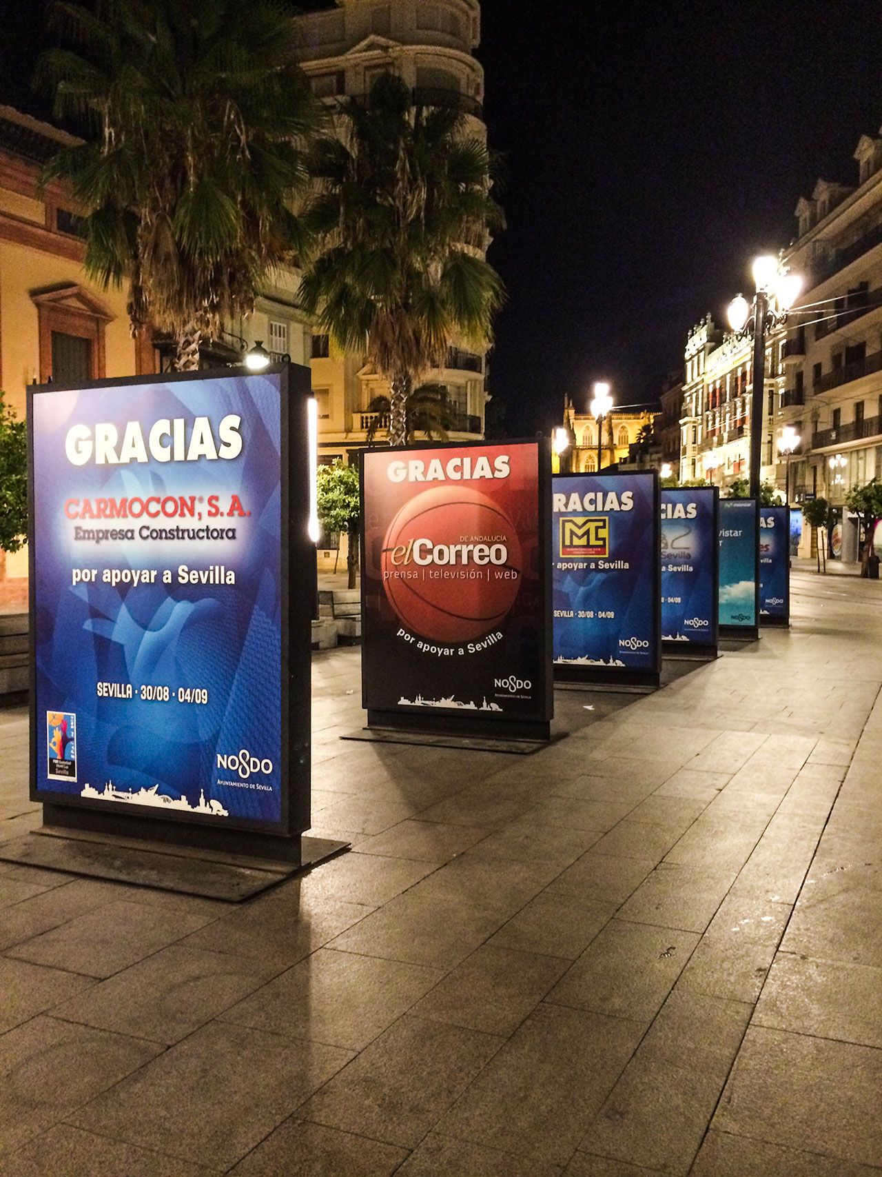 displays y expositores Sevilla